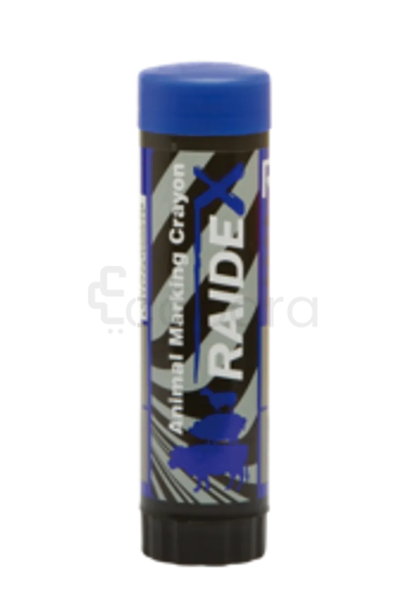 RAIDEX ANIMAL CRAYON BATTON DE MARQUAGE BLEU