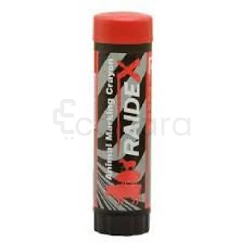 RAIDEX ANIMAL CRAYON BATTON DE MARQUAGE ROUGE