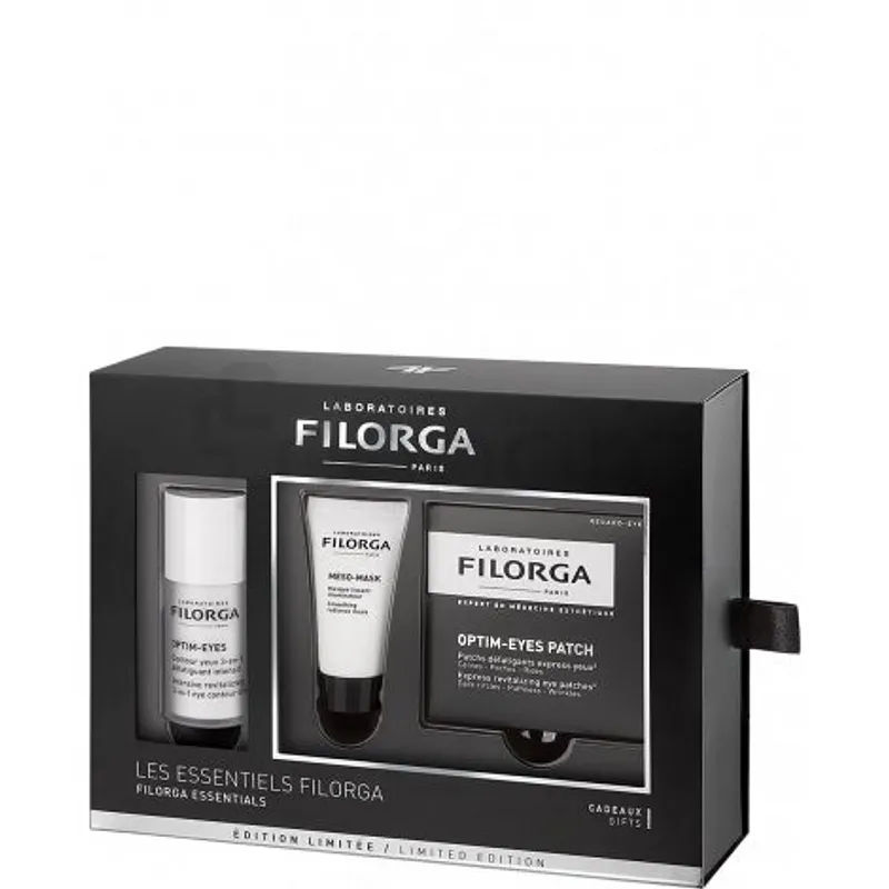 FILORGA COFFRET OPTIME-EYES CONTOUR YEUX 9 + OPTIM-EYES PATCH + MESO-MASK