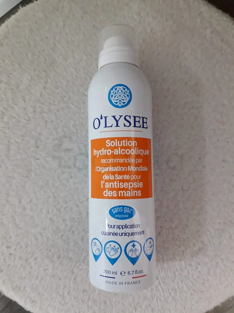 O'LYSEE SOLUTION HYDROALCOOLIQUE 200ML