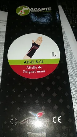 ADAPTE ATTELLE DE POIGNET MAIN TAILLE M REFERENCE AD-ELS-04