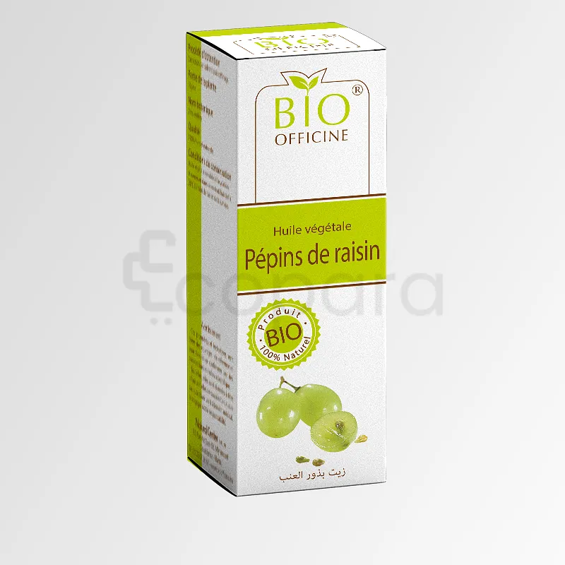 BIO OFFICINE HUILE VÉGÉTALE PÉPINS DE RAISIN 50ML