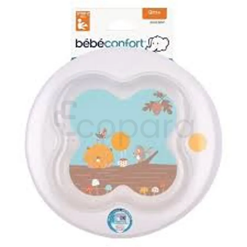 BEBE CONFORT ASSIETTE D'APPRENTISSAGE AVEC COUVERCLE WOODCAMP +9MOIS REFERENCE 3105204900