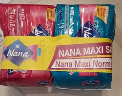 NANA PACK MAXI SUPER BOITE DE 9 + NANA MAXI NORMAL BOITE DE 10 A 50%