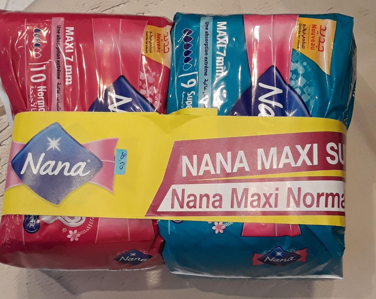 NANA PACK MAXI SUPER BOITE DE 9 + NANA MAXI NORMAL BOITE DE 10 A 50%