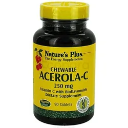 NATURE'S PLUS CHEWABLE ACEROLA-C 250MG BOITE DE 90 COMPRIMES