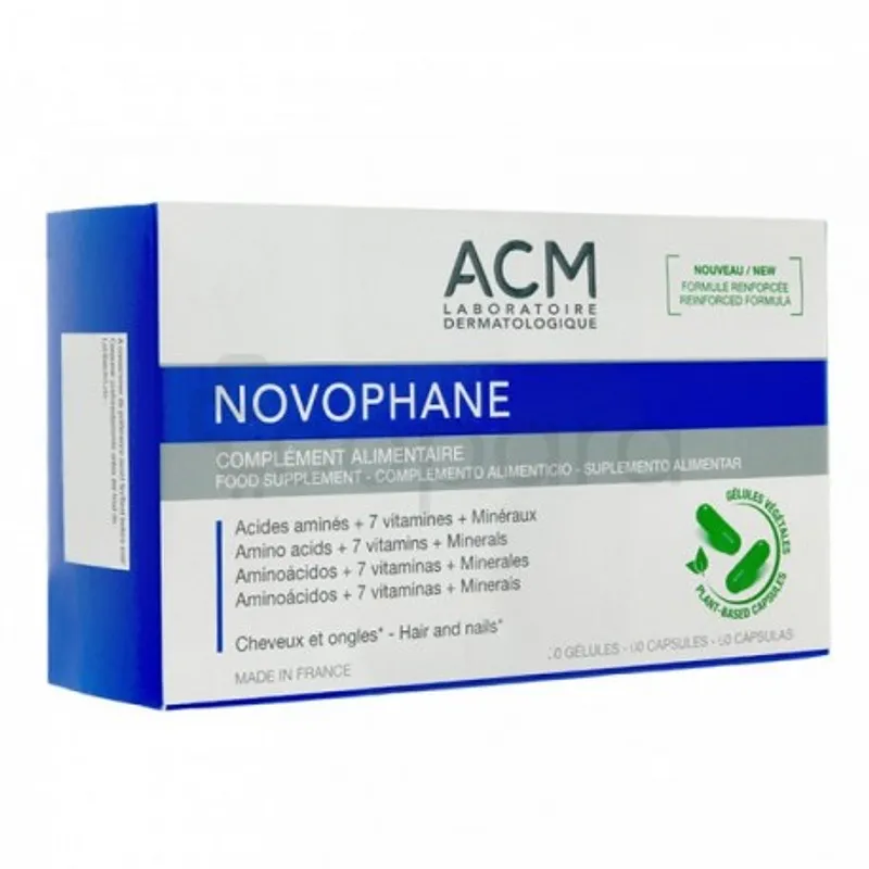ACM NOVOPHANE ONGLES CHEVEUX B120 GELULES