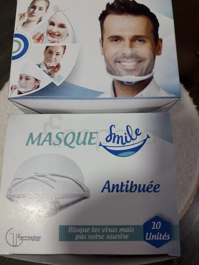 THERMOPLAST MASQUE SMILE PLASTIQUE /UNITE