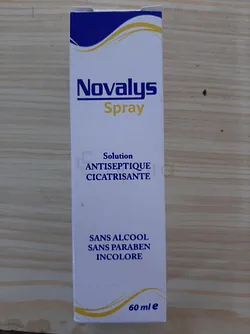 NOVALYS SPRAY SOLUTION ANTISEPTIQUE CICATRISANTE 60ML