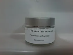 PHARMACIE ZOUBIR COLD CREME A l'EAU DE ROSE BIO 50G