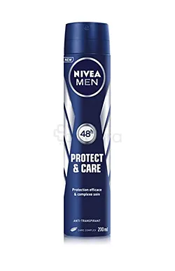 NIVEA DEODORANT ANTI-TRANSPIRANT PROTECT & CARE 48H 200ML