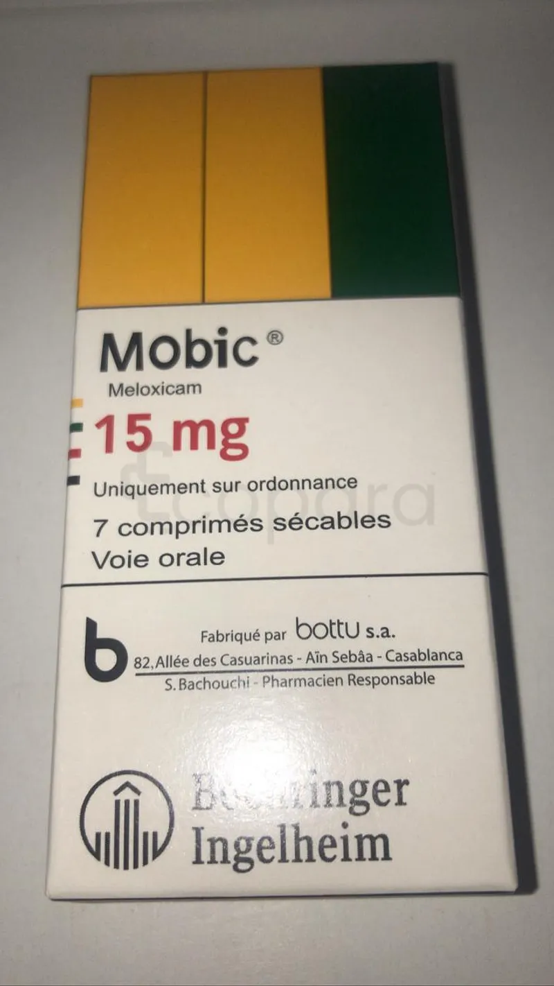 MOBIC 15MG BOITE DE 7 COMPRIMES