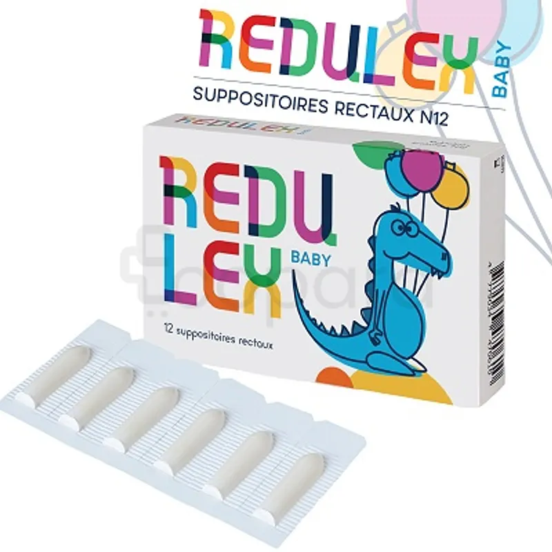 REDULEX BABY BOITE DE 12 SUPPOSITOIRES