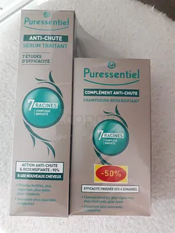 PURESSENTIEL ANTI-CHUTE PACK SERUM TRAITANT 150ML + COMPLEMENT ANTI-CHUTE 200ML -50% OFFERT