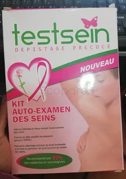 TESTSEIN DEPISTAGE PRECOCE KIT AUTO EXAMEN DES SEINS