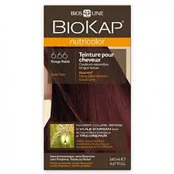 BIOKAP NUTRICOLOR NUMERO 6.66 ROUGE RUBIS