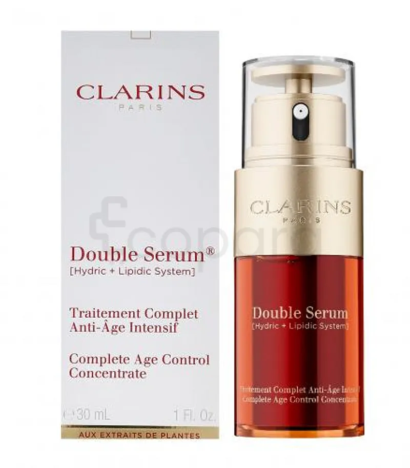 CLARINS ANTI-AGE GLOBAL DOUBLE SERUM TRAITEMENT COMPLET INTENSIF 30ML