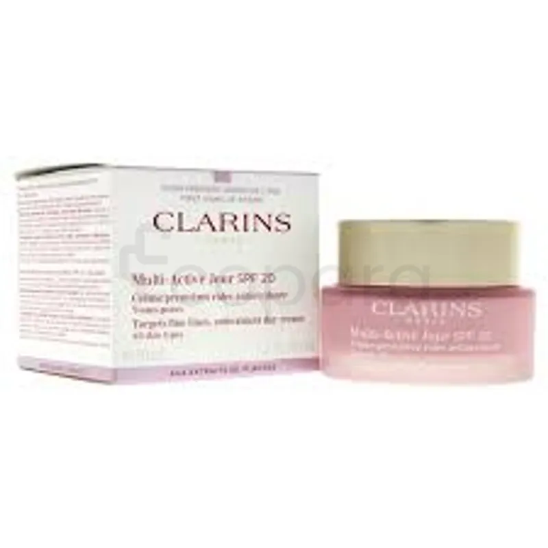 CLARINS SOINS PREMIERS SIGNES DE L'AGE MULTI ACTIVE JOUR SPF20 TOUTES PEAUX 50ML