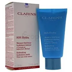CLARINS MASQUES SOS HYDRA MASQUE FRAICHEUR HYDRATANT INTENSE 75ML