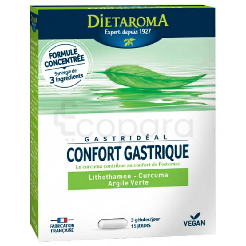 DIETAROMA GASTRIDEAL CONFORT GASTRIQUE BOITE DE 45 GELULES