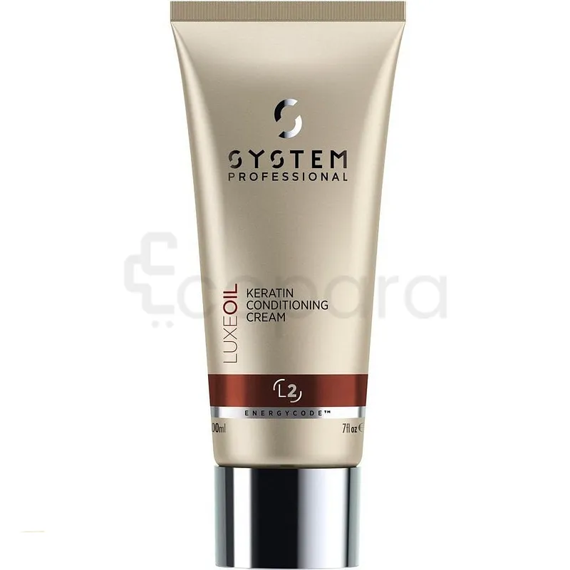 SYSTEM PROFESSIONAL LUXEOIL KERATIN CONDITIONING CREAM 200ML