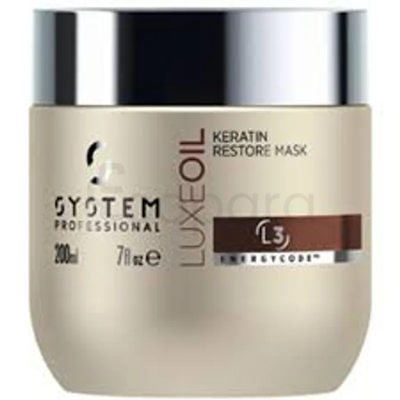 SYSTEM PROFESSIONAL LUXEOIL KERATIN RESTORE MASK 200ML