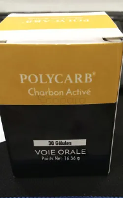 POLYCARB CHARBON ACTIVE BOITE DE 30 GELULES