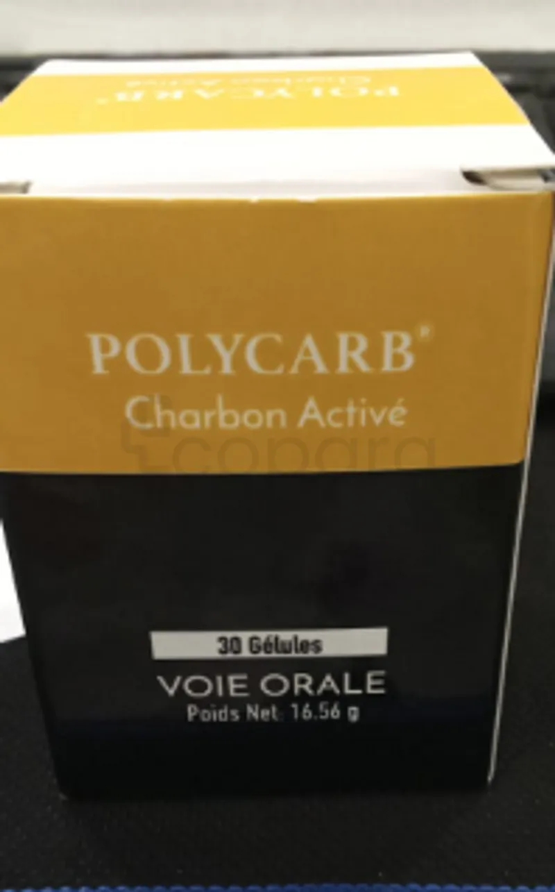 POLYCARB CHARBON ACTIVE BOITE DE 30 GELULES