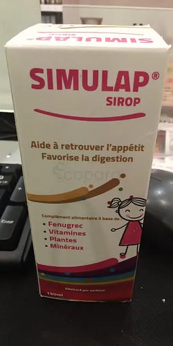 SIMULAP SIROP AIDE A RETROUVER L'APPETIT ET FAVORISE LA DIGESTION 150ML