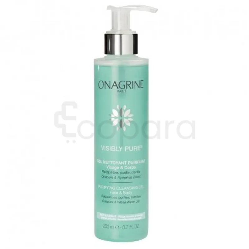 ONAGRINE VISIBLY PURE GEL NETTOYANT PURIFIANT 200ML