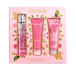 CAUDALIE PACK ROSE DE VIGNES EAU FRAICHE 50ML + GEL DOUCHE 50ML OFFERT + SOIN CORPS NOURRISSANT 50ML OFFERT ROSE