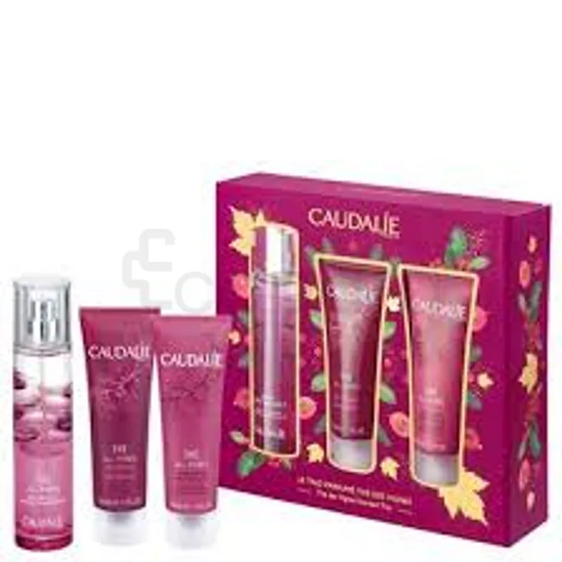 CAUDALIE PACK THE DES VIGNES EAU FRAICHE 50ML + GEL DOUCHE 50ML OFFERT + SOIN CORPS NOURRISSANT 50ML OFFERT MAUVE
