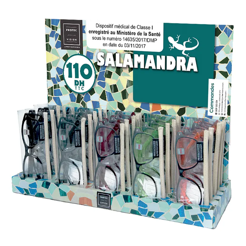 SALAMANDRA KIT LUNETTES POUR LA VISION DE PRES BOITE DE 25 REFERENCE M23117