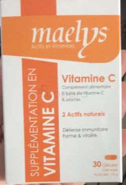 MAELYS VITAMINE C BOITE DE 30 GELULES