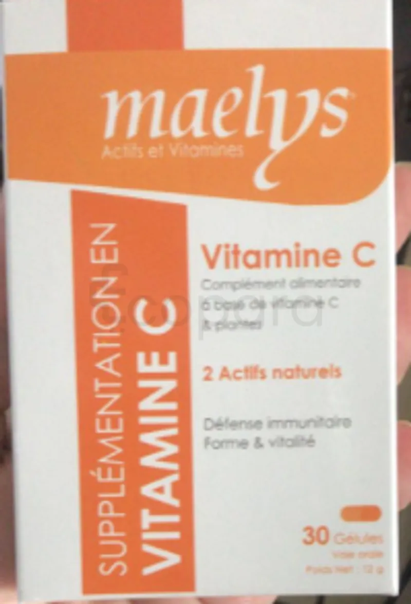 MAELYS VITAMINE C BOITE DE 30 GELULES