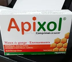 APIXOL MAUX DE GORGE ENROUEMENTS BOITE DE 20 COMPRIMES A SUCER