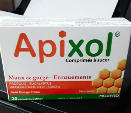 APIXOL MAUX DE GORGE ENROUEMENTS BOITE DE 20 COMPRIMES A SUCER