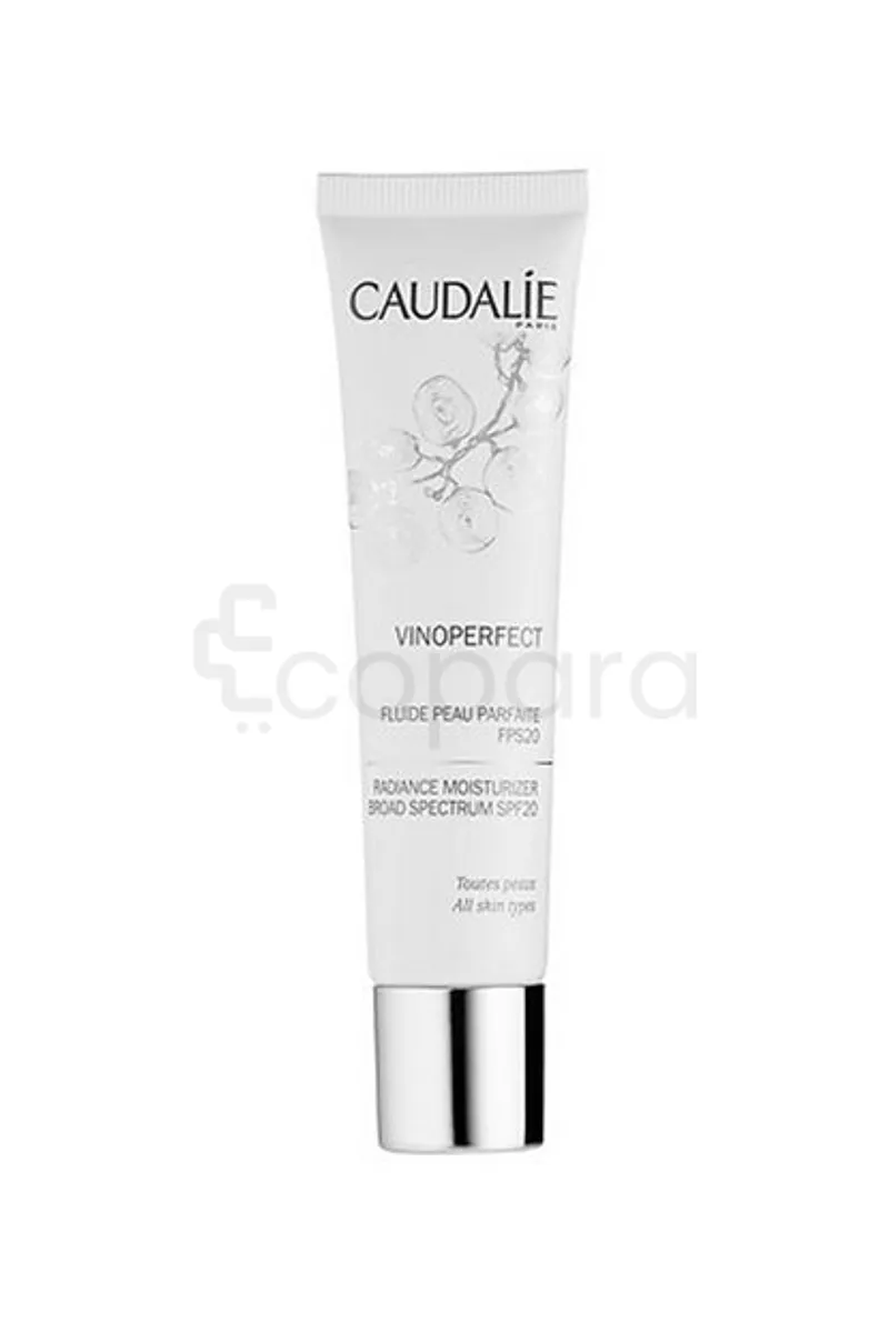 CAUDALIE VINOPERFECT FLUIDE PEAUX PARFAITES FPS20 40ML REFERENCE 182