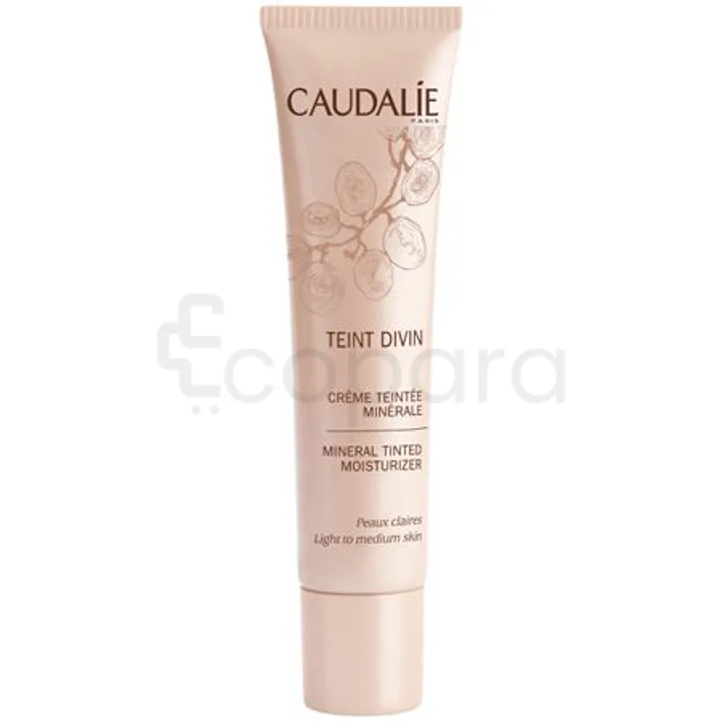 CAUDALIE TEINT DIVIN CREME TEINTEE PEAUX CLAIRES 30ML REFERENCE 106