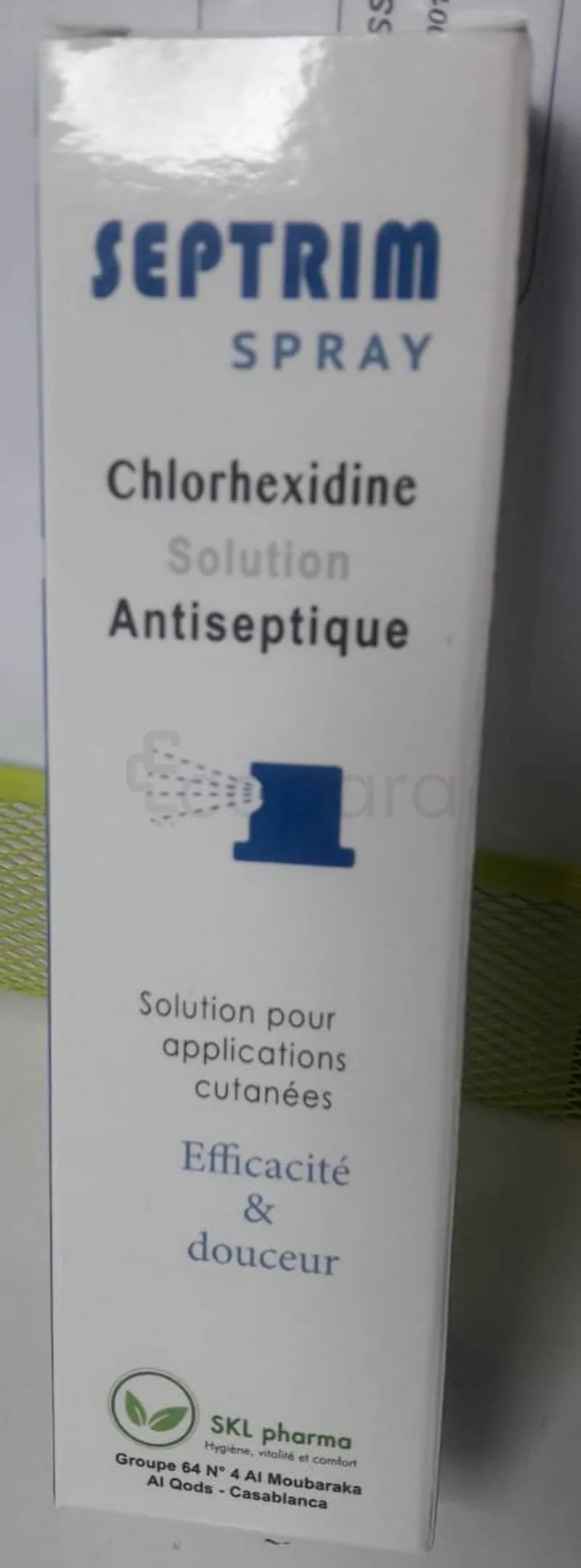 SEPTRIM SPRAY SOLUTION ANTISEPTIQUE 125ML