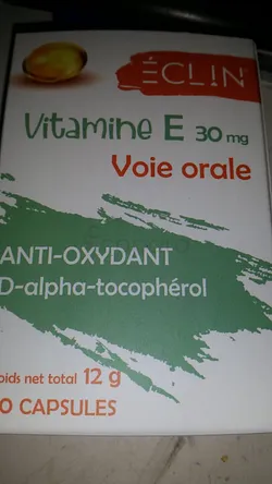 ECLIN VITAMINE E BOITE DE 30 CAPSULES