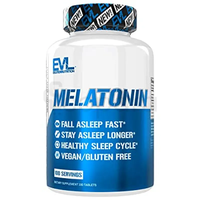 EVLUTION NUTRITION MELATONIN 5MG BOITE DE 100 COMPRIMES