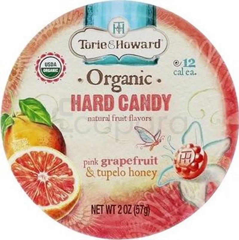 TORTIE AND HOWARD ORGANIC HARD CANDY 57G
