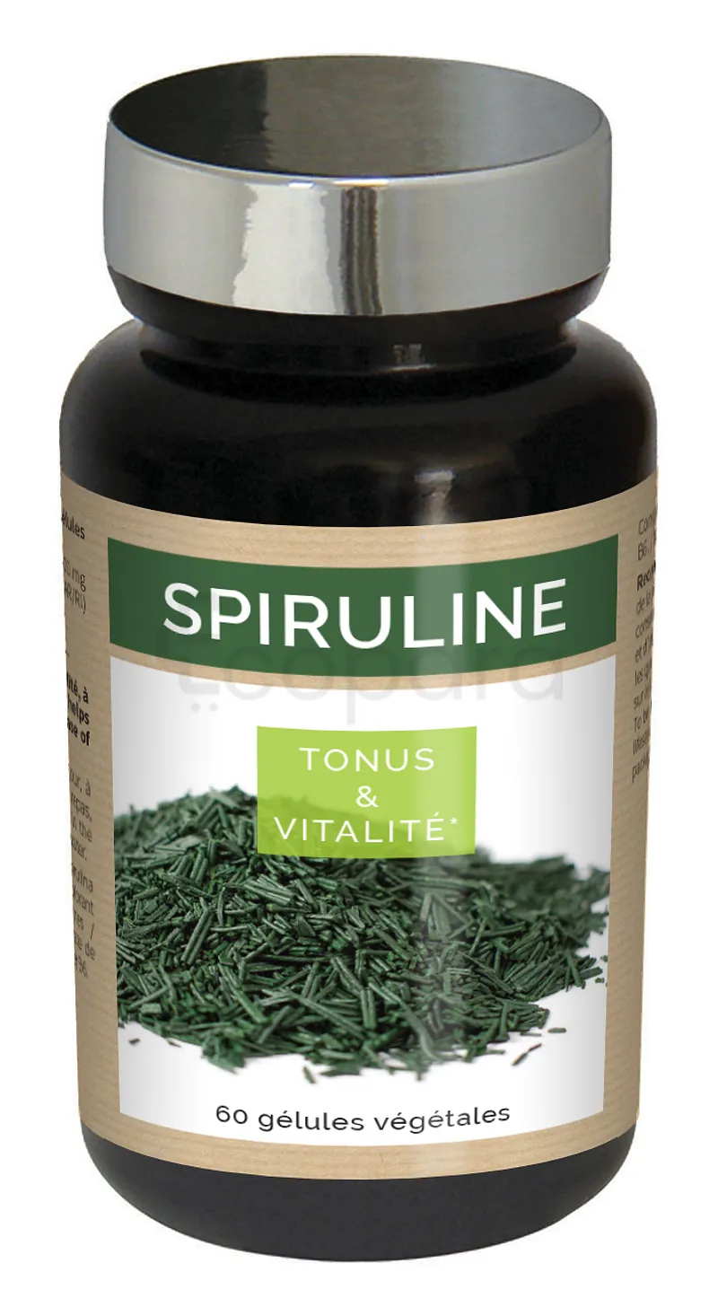 SPIRULINE 500MG BOITE DE 60 GELULES