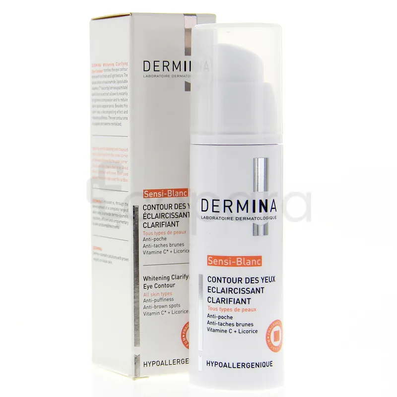 DERMINA SENSIBLANC CONTOUR DES YEUX ECLAIRCISSANT CLARIFIANT 20ML