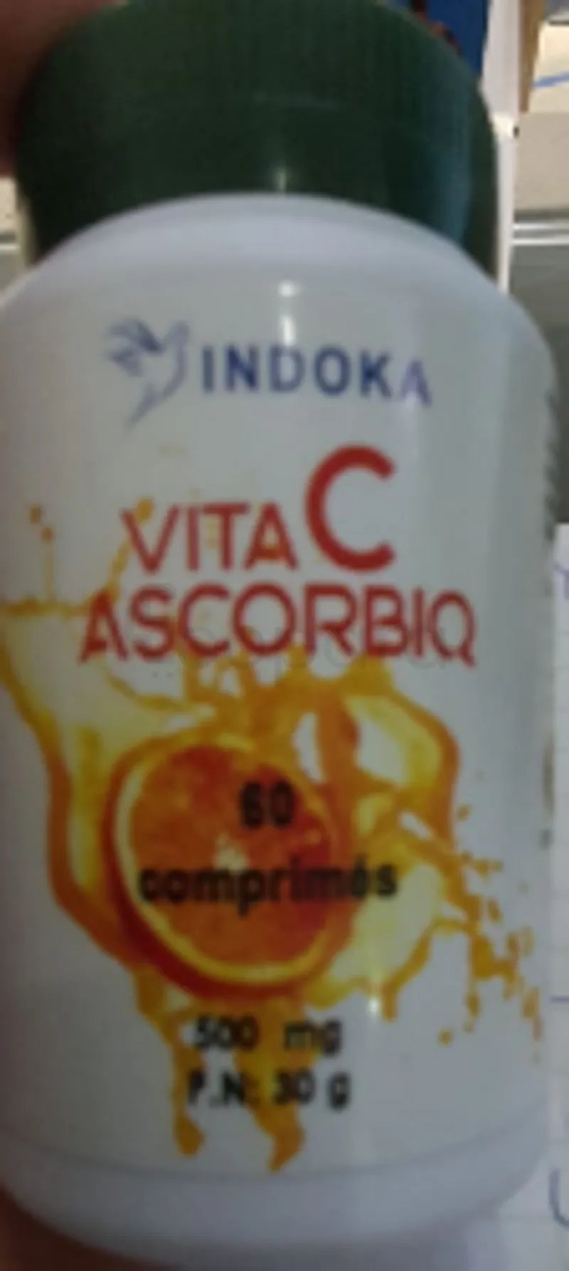 INDOKA VITA C ASCORBIQ BOITE DE 60 COMPRIMES