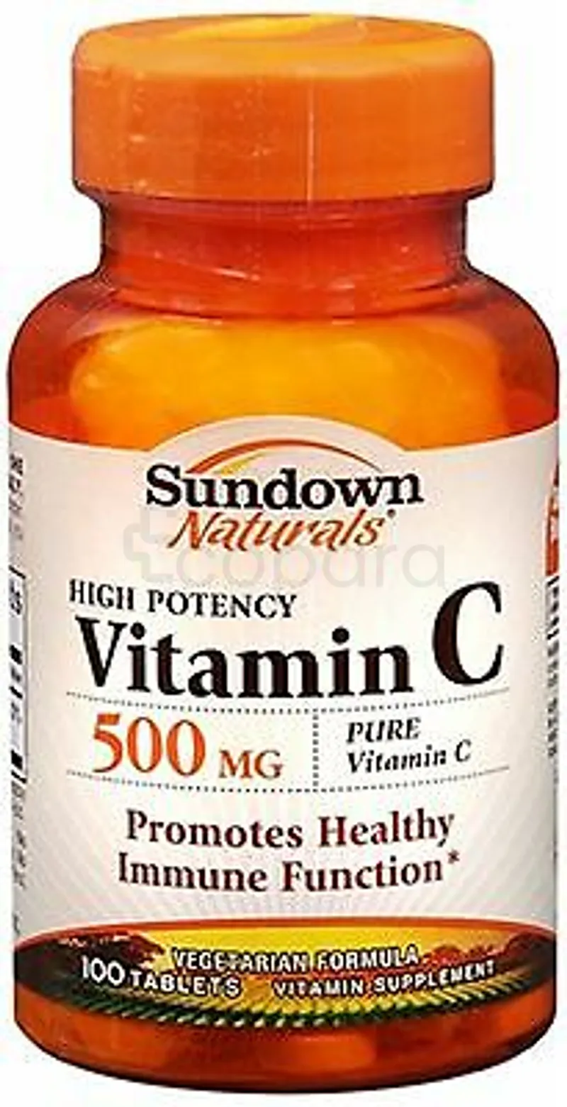 SUNDOWN NATURALS VITAMIN C 500MG BOITE DE 100 COMPRIMES