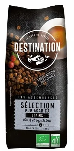 DESTINATION CAFE SELECTION 100% PUR ARABICA GRAINS 500G