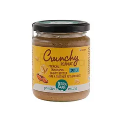 TERRASANA BEURRE DE CACAHUETTE CRUNCHY AU SEL D'HIMALAYA 250G