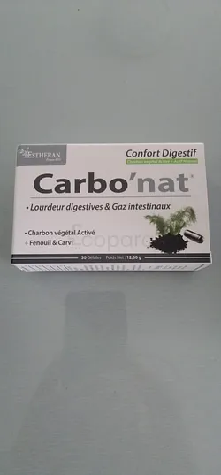 CARBO'NAT BOITE DE 30 GELULES